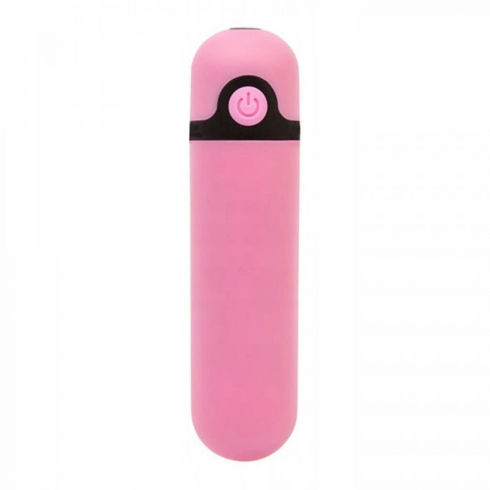 Vibrator - PowerBullet - Bullet vibrator re&icirc;ncărcabil roz