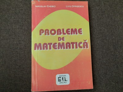 PROBLEME DE MATEMATICA PENTRU GIMNAZIU IAROSLAV CHEBICI-21/3 foto