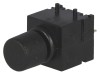 Comutator Actionat prin Apasare Mentor 1852.6231 SPST-NO THT Negru Buton 0.5A 60V