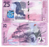 Seychelles bancnota 25 rupees 2016