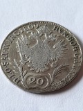 AUSTRIA 20 KREUZER 1809 A, Europa, Argint