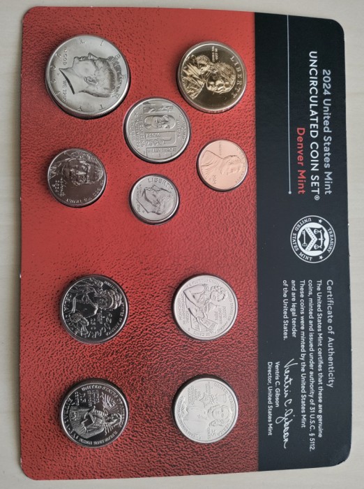 Set monede SUA 2024 - Denver