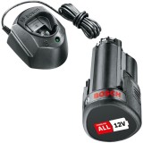 Bosch Starter Set 12 V - Set 1 acumulator si incarcator Li-Ion 12 V 1.5 Ah