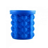 Frapiera Forma pentru Cuburi de Gheata 2in1, din Silicon, 120 cuburi, Albastru