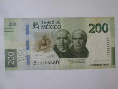 Mexic 200 Pesos 2019 foto