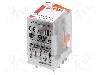 Releu electromagnetic, 110V AC, 6A, 4PDT, serie R4N, RELPOL - R4N-2014-23-5110-WT foto