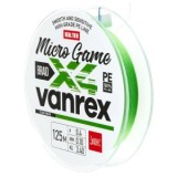 Fir Textil Lucky John Vanrex Micro Game X4 Braid Fluo Green, 125m, 0.06mm, 2kg