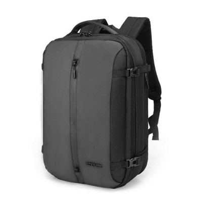 Rucsac laptop Travel Arctic Hunter, impermeabil, 15.6&amp;Prime;, negru/albastru/gri, model AHB189 foto