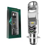 Bec LED Moto PX15d P15d-25-1 T19 BiLED cu lupa