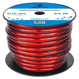 Cablu Putere Peiying Cu-Al 2GA (12 mm/33.62 mm2) Culoare Rosu Rola 25 m