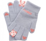 Manusi pentru femei cu ecran tactil Vpoofree, gri, textil