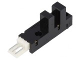 Senzor Fotoelectric Transmiţător-Receptor cu Slot DARK-ON