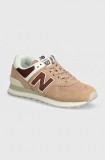 New Balance sneakers 574 culoarea bej, WL574DO2