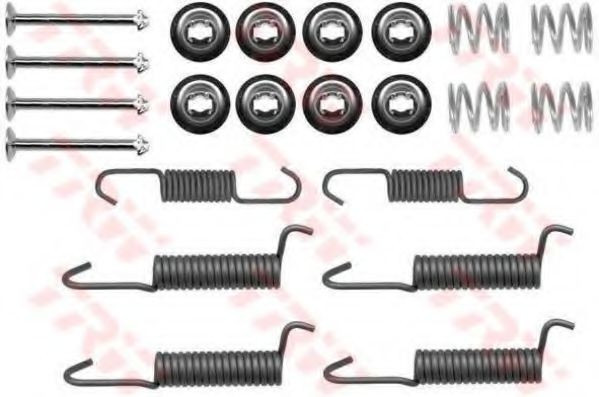 Set accesorii, saboti frana parcare MITSUBISHI PAJERO III (V7_W, V6_W) (1999 - 2007) TRW SFK357