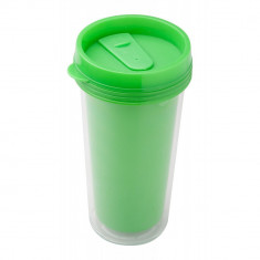 Cana termos, 450 ml, ?85?170 mm, Everestus, 20FEB16000, Plastic, Verde, saculet inclus foto