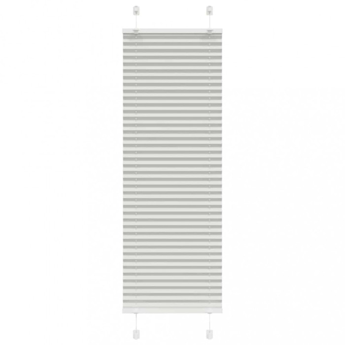 vidaXL Jaluzea plisată gri deschis 50x100 cm Lățime țesătură 49,4 cm 4015320