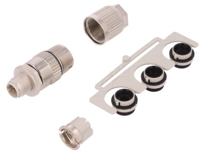 Conector M12 4 pini Ethernet, IP67 foto