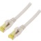 Patch cord S/FTP 6a LSZH Gri 1m