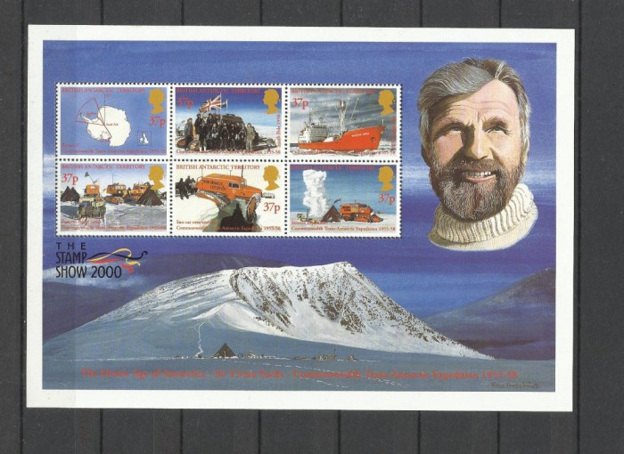 BRITISH ANTARCTIC TERRITORY 2002 EXPEDITIA LUI VIVIAN FUCHS