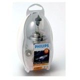 Set Becuri Auto De Rezerva H4 Philips Easykit 12V 51533 55473EKKM