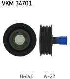 SKF VKM 34701 Rola ghidare/conducere, curea transmisie