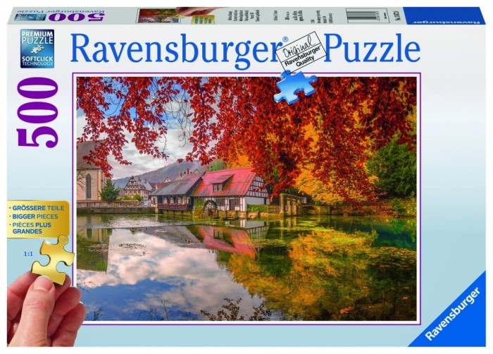Puzzle Moara, 500 Piese Puzzle Moara, 500 Piese