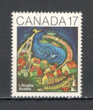 Canada.1981 100 ani Parlamentul Regional Acadia SC.44, Nestampilat