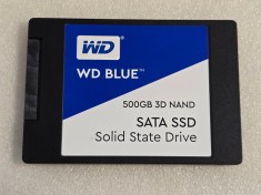 Solid-State Drive (SSD) Western Digital WD Blue 3D NAND 2.5 500GB SATA3 (WDS500G2B0A) foto