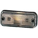 Lampa gabarit Daf 65, 65 Cf, 75, 75 Cf, 85, 85 Cf; Mercedes Mk, Ng, Sk, Hella 2PF961167021, parte montare : Stanga/ Dreapta