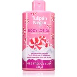 Tulip&aacute;n Negro Kiss Fresa Y Nata lapte de corp 400 ml