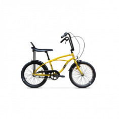 Bicicleta Pegas Strada Mini 1S 20? Cruiser Galben bondar unisex NOUA SIGILATA foto