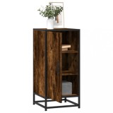 Dulap Stejar Fumuriu 35.5x35x76cm Lemn Metalic Depozitare Organizare