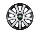 Cumpara ieftin Set 4 capace roti Flash Gri-Negru R16 pentru gama auto Land Rover, Autohelix MSA