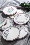 Cumpara ieftin Set farfurii pentru desert, 6 bucati Tokyo Violet 19x19x19 cm
