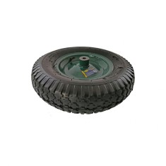 Roata roaba 15&quot; x 4 - 8, ax d14 x 100 mm, bucsa otel, DSH 412011