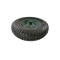 Roata roaba 15&quot; x 4 - 8, ax d14 x 100 mm, bucsa otel, DSH 412011