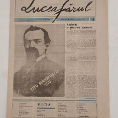 Ziarul LUCEAFĂRUL (11 februarie 1990) Serie nouă Anul 1, nr. 3