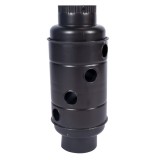 Cumpara ieftin Burlan Recuperator Ccaldura Rotund, 130 mm, Gri Mat, Micul Fermier MF-EI1017