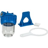 Filtru apa 5&quot;, 1/2&quot;, fara cartus filtrant, FI x FI, 110 l/min la 2 bar, HIDROS