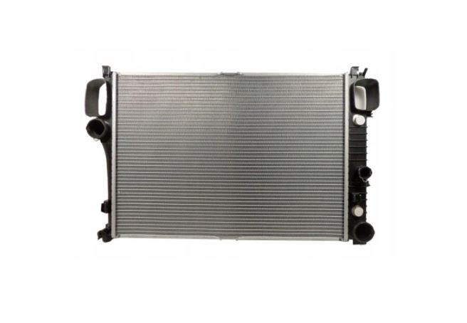 Radiator apa Mercedes Clasa Cl (C216), 2006-2013 Motor 5.5/6.0 V12 T; 6.2 V8, Cv Automata, Aluminiu/Plastic Brazat, 641x448x32, Intrare/Iesire Cu Con