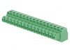 Regletă de conexiuni deconectabilă 3,81mm 16 piste dreaptă