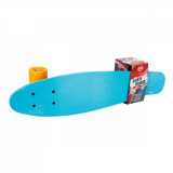 Skateboard din plastic, Rising Sports Xtreme, Albastru, 58 cm