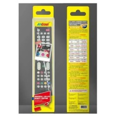 Telecomandă multifunctională LED-LCD neagră Q-YK1810 ANDOWL