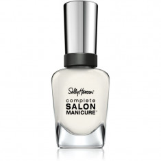 Sally Hansen Complete Salon Manicure lac pentru intarirea unghiilor culoare 121 Let's Snow 14.7 ml