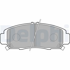 DELPHI LP1704 set placute frana,frana disc