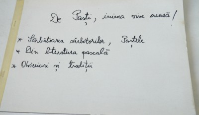 De Pasti, inima vine acasa - XEROX foto