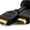 Cablu HDMI t-t 1m 1.4 negru cu ferita