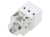 Element de contact IP20 - Pini NO x2, 3mm, SCHLEGEL