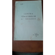 Contra tanguirilor dlui Tocilescu - N. Iorga
