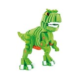 Puzzle 3D Spuma Dino T-Rex 104 piese Toi-Toys TT43542A